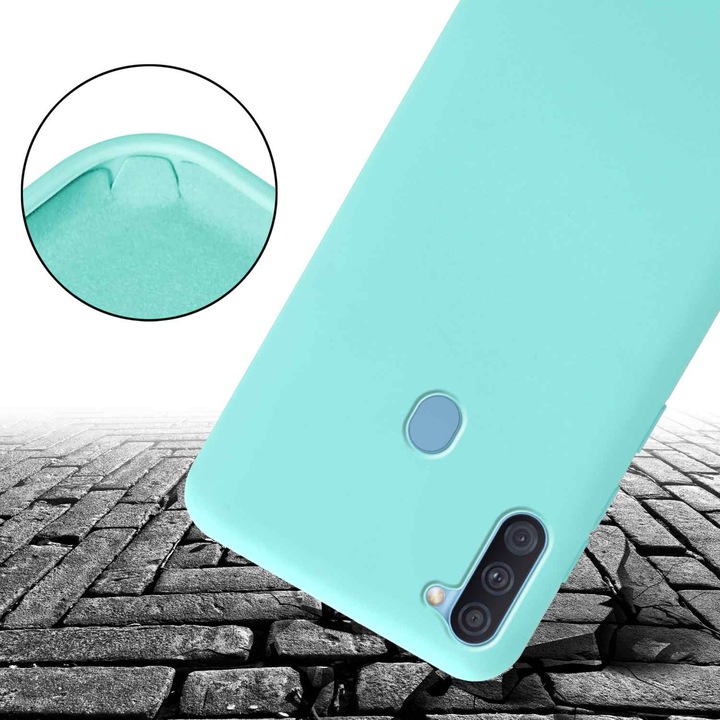 Produktbild Cadorabo TPU Cover Handy Kette Liquid (Samsung Galaxy A11, Samsung Galaxy M11)