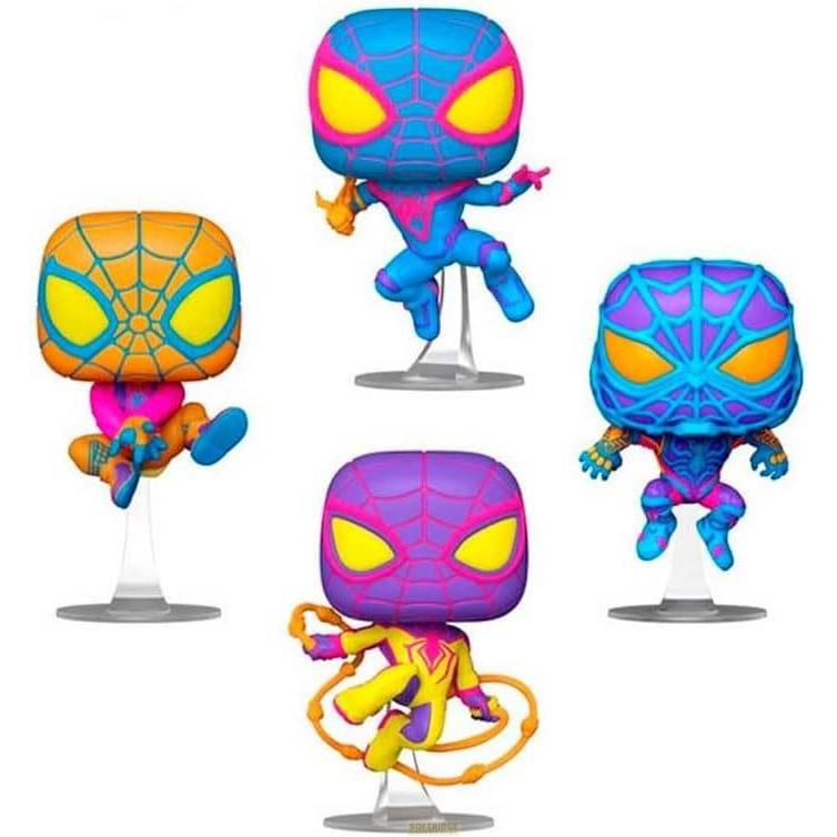 Funko POP! Marvel: Miles Morales Suits (4PK) EXM BKLT (fk9)