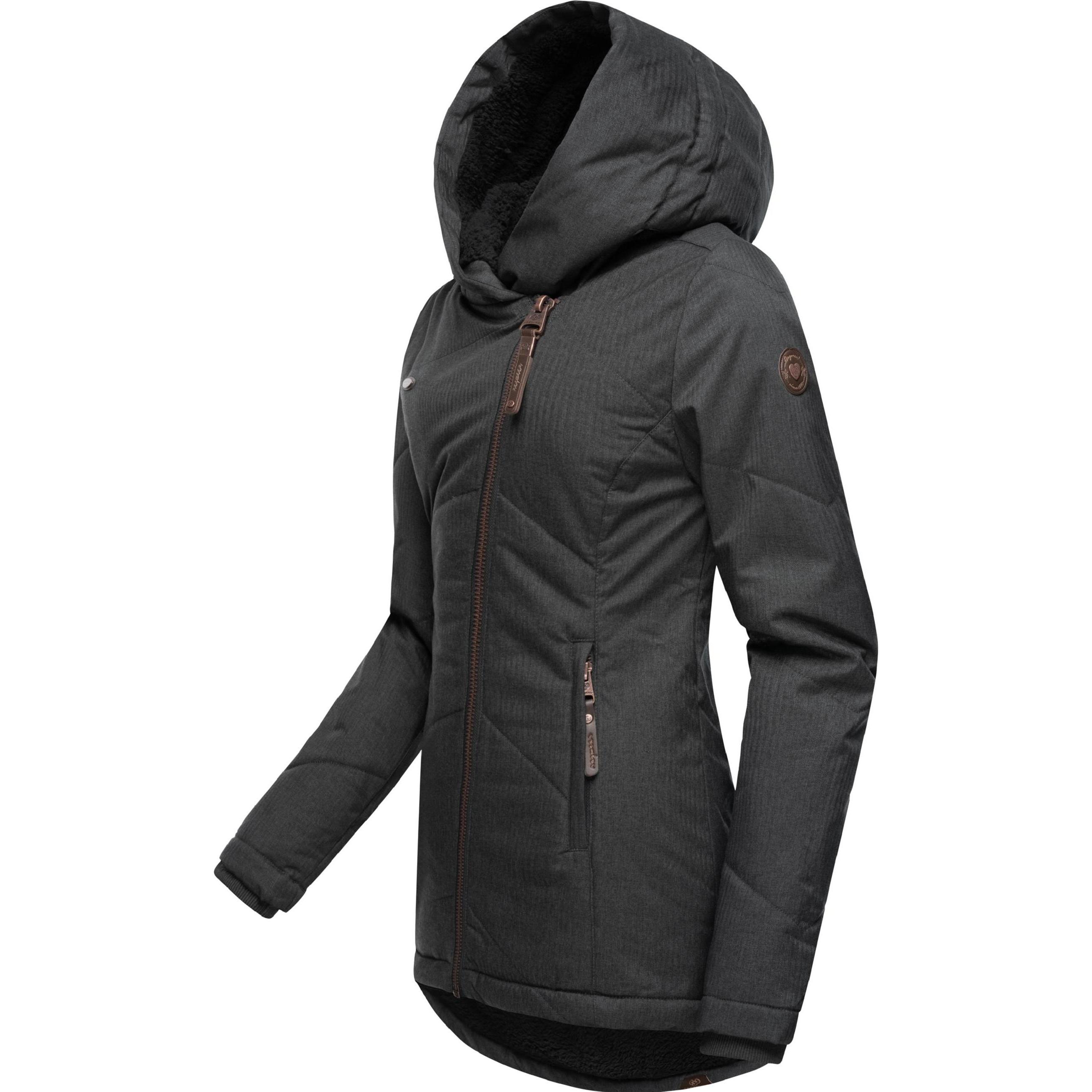 Thumbnail - Ragwear, Damen, Jacke, Gordon (XL), Schwarz, XL