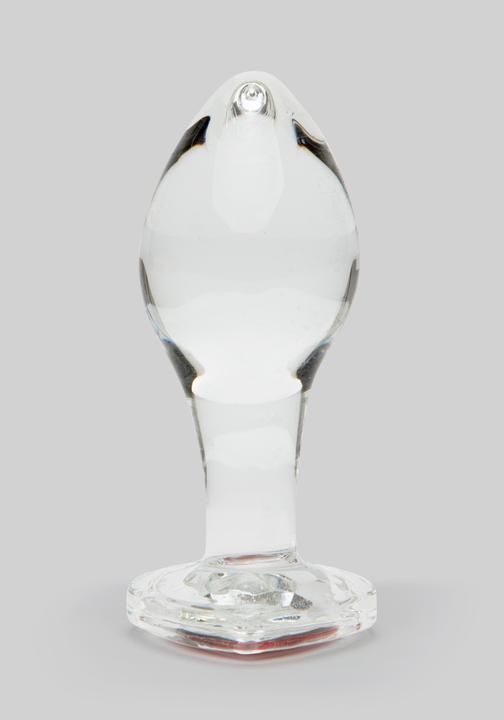 Lovehoney Sensual glass butt plug with heart crystal - buy at Galaxus -  Galaxus