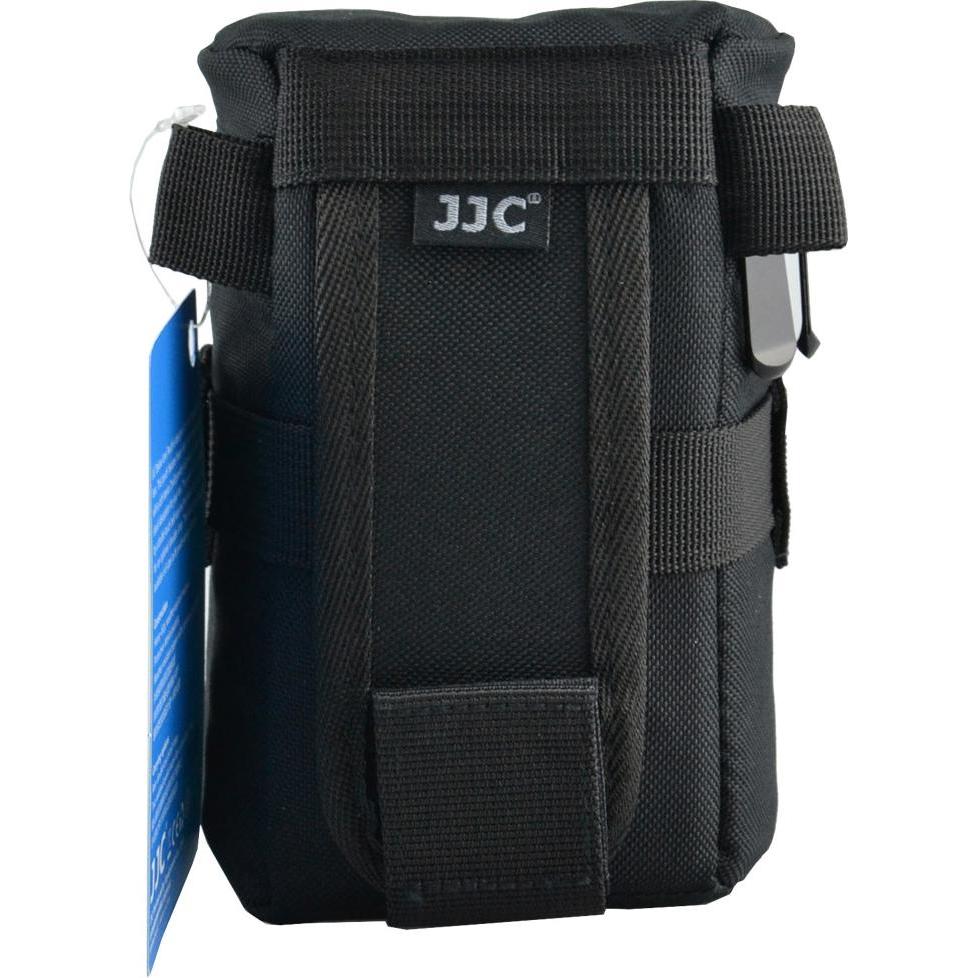 JJC Deluxe Tragetasche für Objektiv Grösse 2 (Kamera Beutel), Kameratasche, Schwarz