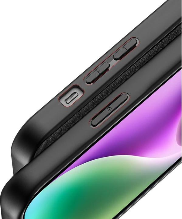 Actual product image Nevox StyleShell Nylo iPhone 15 black (Apple iPhone 15)