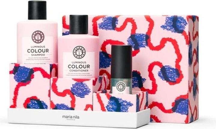 Immagine prodotto Maria Nila Set regalo per la cura dei capelli Luminous Colour (Set per la cura dei capelli)