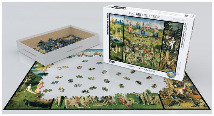 Produktbild Eurographics Der Garten der Lüste (1000 Teile)