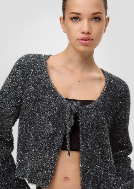 Produktbild s.Oliver Strickjacke Kuschelige Strickjacke | QS x ELIF (L)