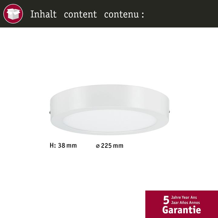 Image du produit Paulmann Panneau LED Lunar (1520 lm)