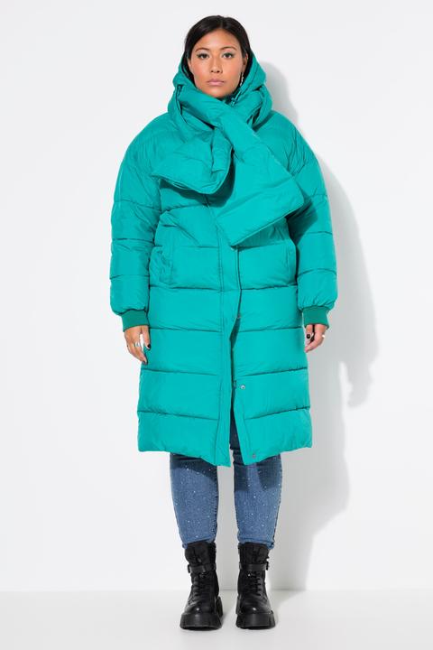 Actual product image Studio Untold Quilted Coat with Matching Scarf (46, 48)