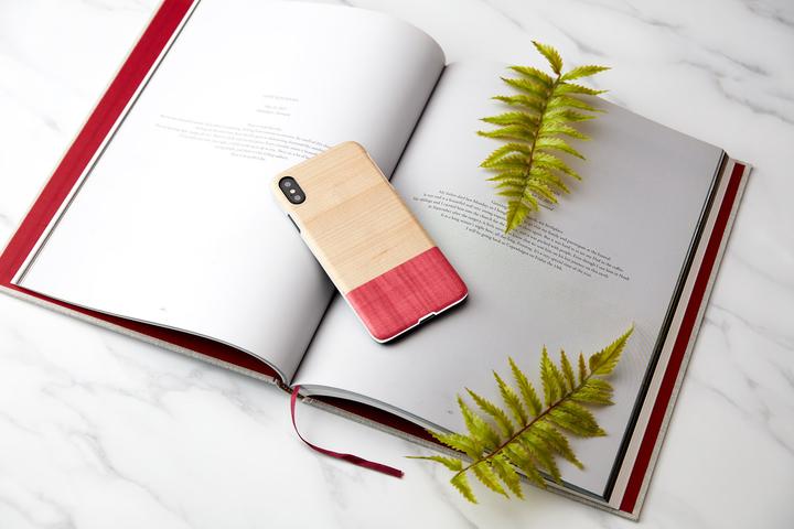 Produktbild Man&Wood SmartPhone case iPhone XS Max miss match white (Apple iPhone XS Max)
