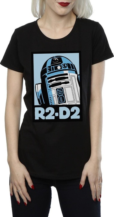 Immagine prodotto Star Wars R2-D2 Poster Maglietta Donna (XS)