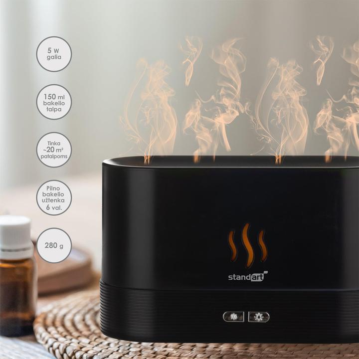 Produktbild Standart Aroma diffuser, humidifier SL-168, 0.15 l (150 ml)