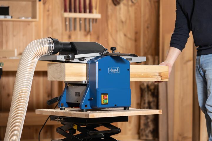 Actual product image Scheppach HMS850 planer and thicknesser