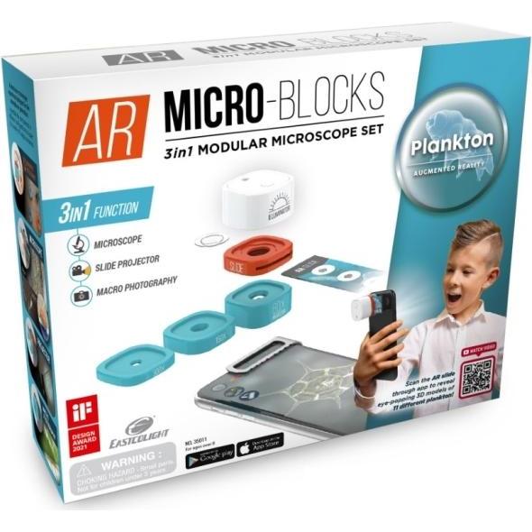 Eastcolight AR Micro-Blocks 3i1 modulaert mikroskop saet PLANKTON