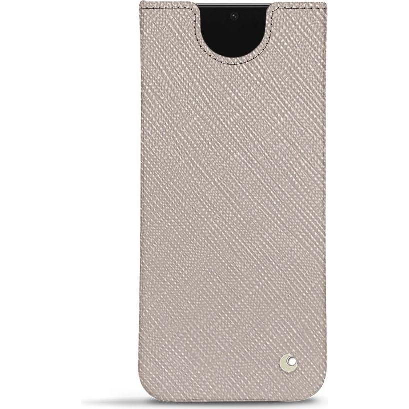 Noreve Lederschutzhülle (Samsung Galaxy S22), Smartphone Hülle, Beige