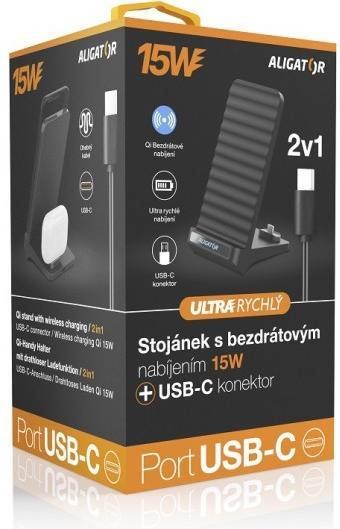 Immagine prodotto Aligator CHQ001 ricevitore di ricarica wireless per dispositivi mobili Telefono cellulare/Smartphone USB (15 W)