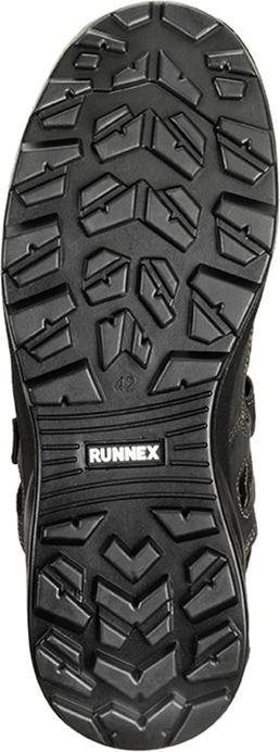 Productafbeelding Runnex unisex S1 veiligheidssandalen "5100" TeamStar zwart maat 49 (S1, 49)