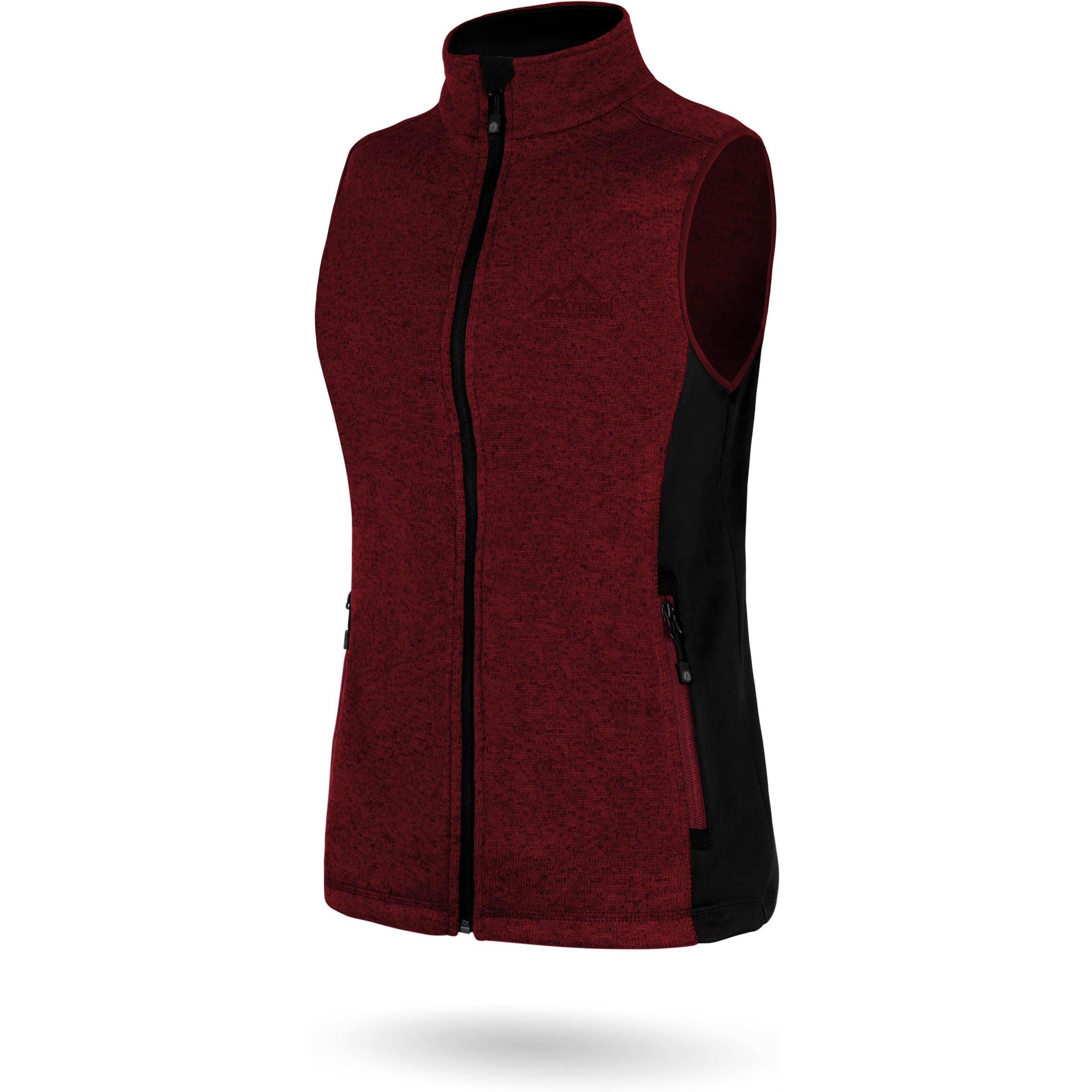 Normani, Damen, Weste, Damen Strickweste „Kashechewan“ - 8831, Rot, (L)