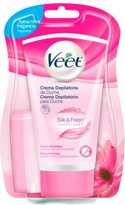 Produktbild Veet Depilatory Cream for Shower 150ml Normal Skin (150 ml, 1 x)