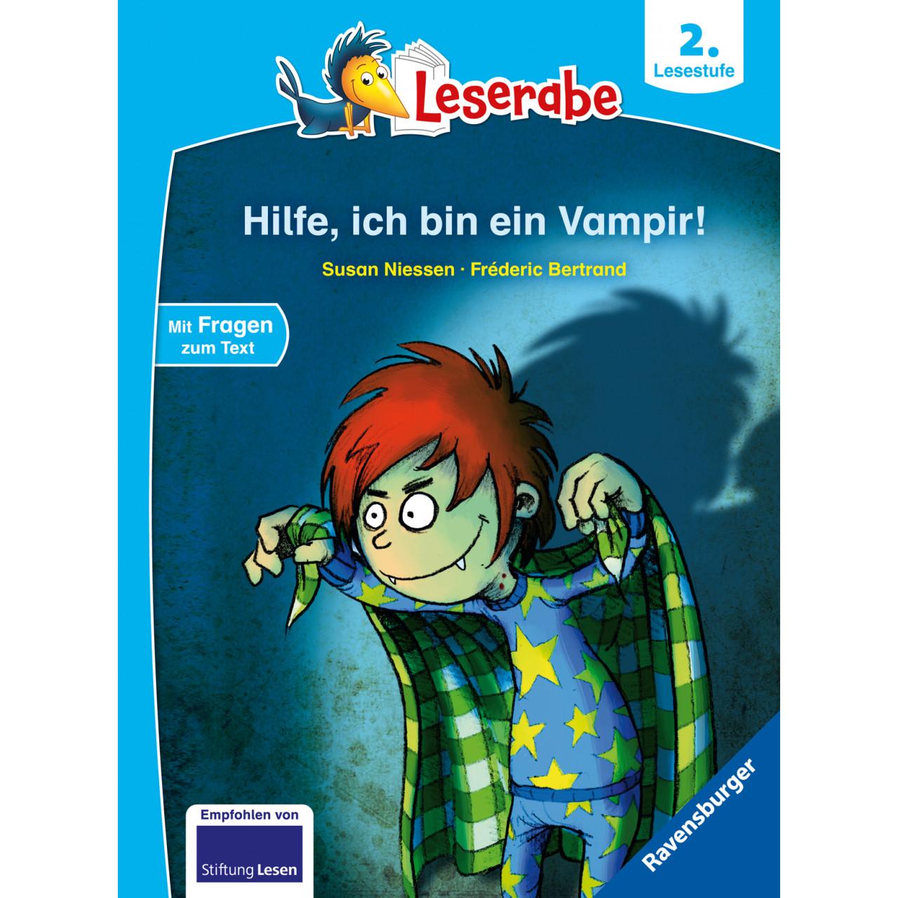 Hilfe, ich bin ein Vampir! - Leserabe 2. Klasse - Erstlesebuch für Kinder ab 7 Jahren, Kinderbücher von Susan Niessen, F...