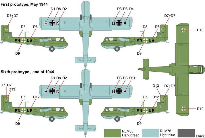 Actual product image Brengun Blohm Voss BV-40