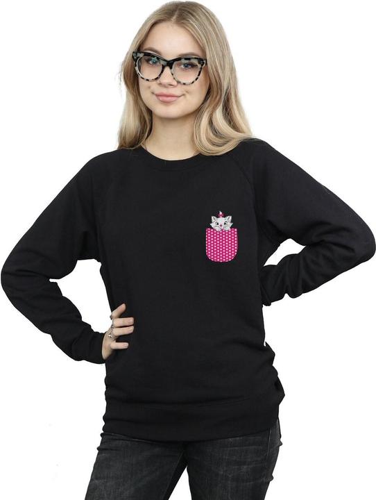 Immagine prodotto Disney Aristocats Marie Chest Felpa Donna (S)