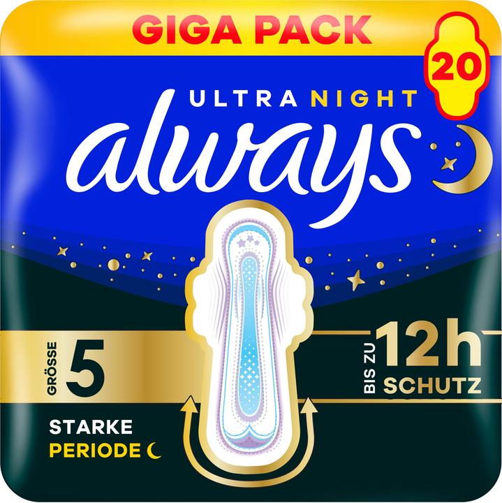 Actual product image Always Sec.Night Fl.Ex.Gr5 Gp (20x)
