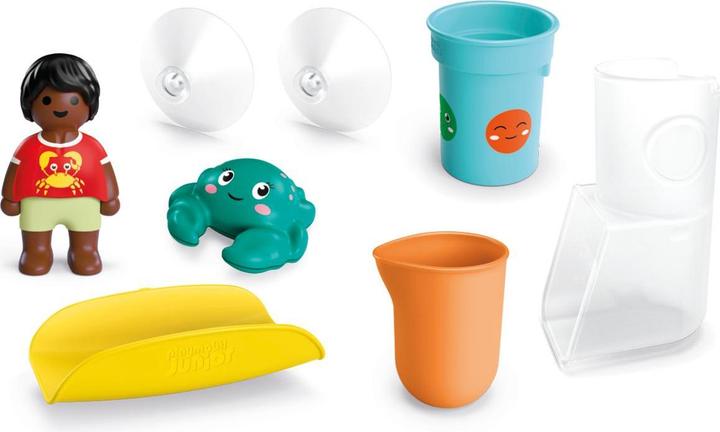 Actual product image Playmobil JUNIOR AQUA: Waterfall tank with slide (71775)