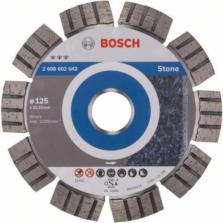 Produktbild Bosch Professional Zubehör PRO Multi Material Diamanttrennscheibe, 125 x 22,23 mm