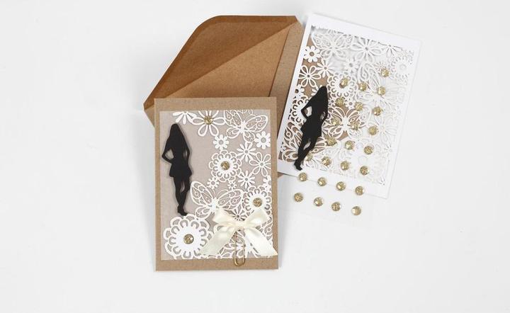 Image du produit Creativ Company Jeu de cartes et d'enveloppes (50 pcs)