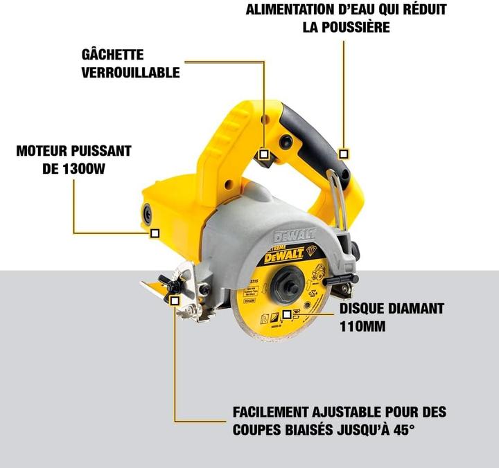Actual product image DeWalt DWC410QS