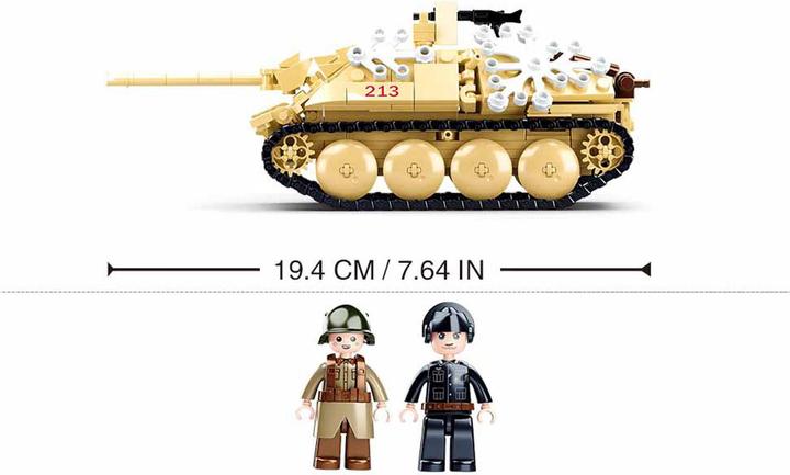 Actual product image Sluban Battle of Budapest - tank destroyer