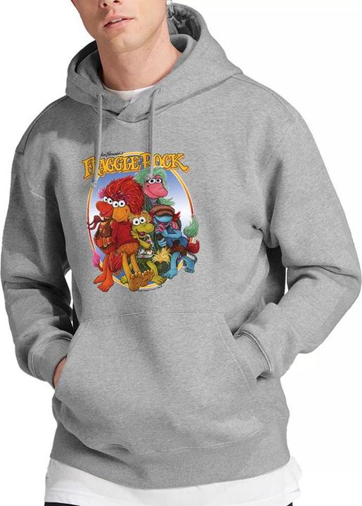 Produktbild Fraggle Rock Kapuzenpullover meliert (M)