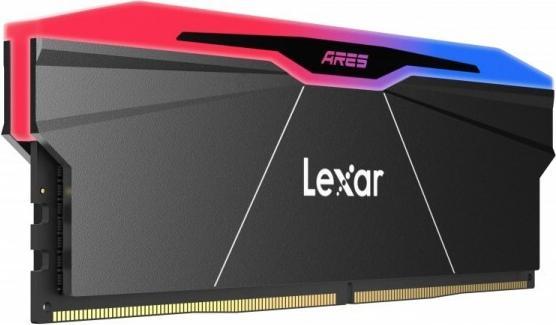 Actual product image Lexar Memory DDR5 ARES RGB 32GB (2x16GB)/6000 CL26 black