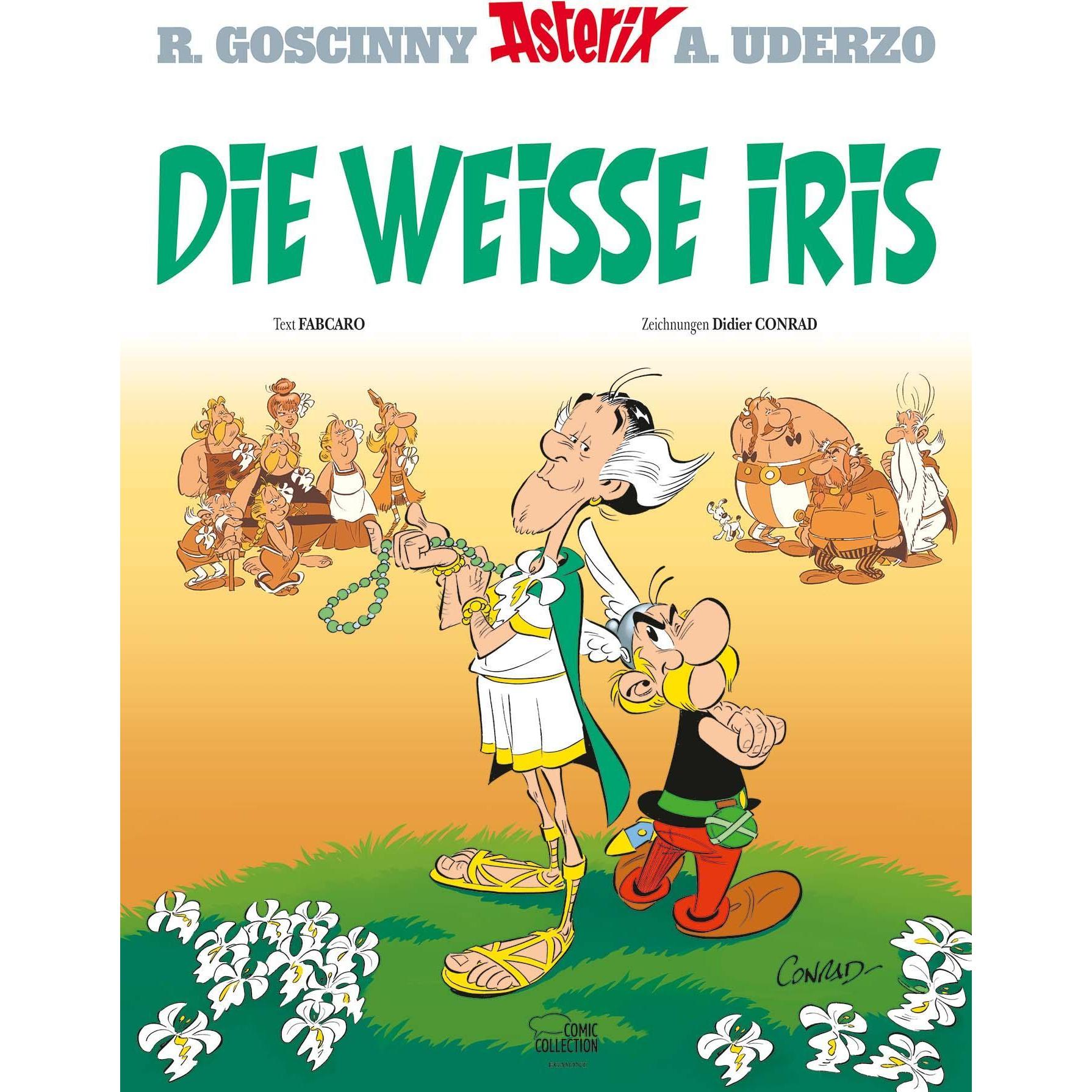 Asterix 40: Die weisse Iris, Belletristik von Albert Uderzo, René Goscinny