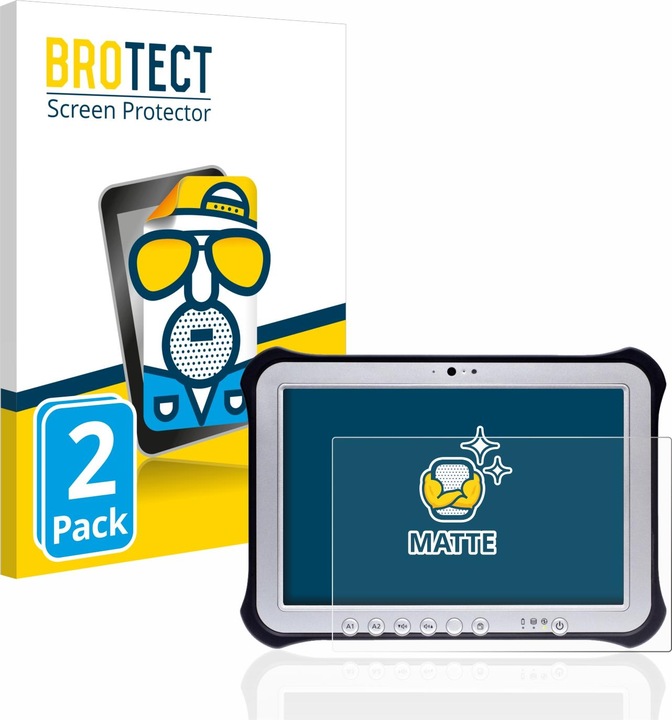 Productafbeelding BROTECT Antireflecterende schermbeschermer mat (2 Stuk, Toughpad FZ-G1)