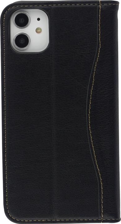 Actual product image Fierre Shann Fourre Flip cuir véritable (Apple iPhone 14 Pro Max)