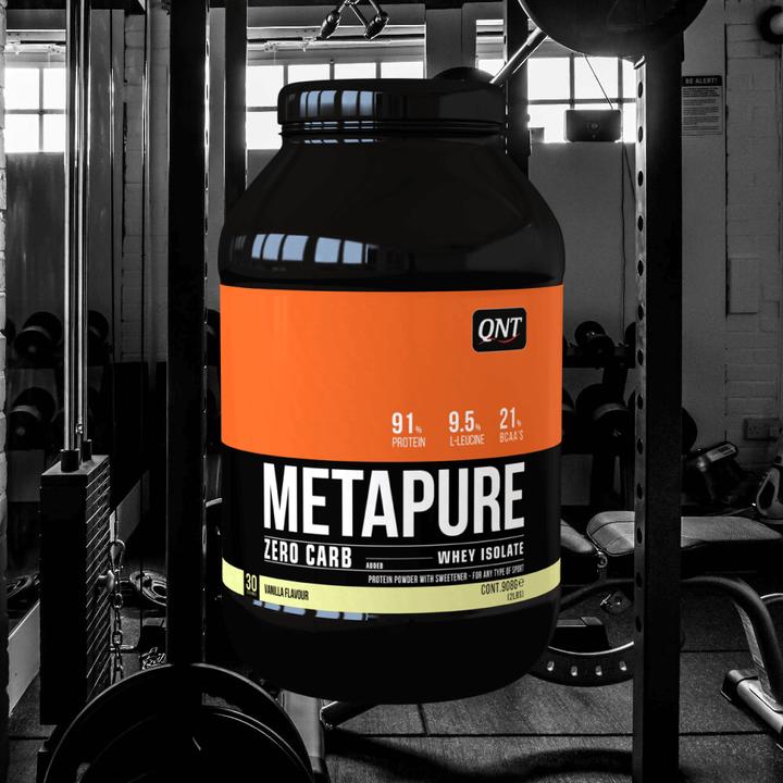 Actual product image QNT MetaPure (Soft roe, Vanilla, 1 x, 908 g)