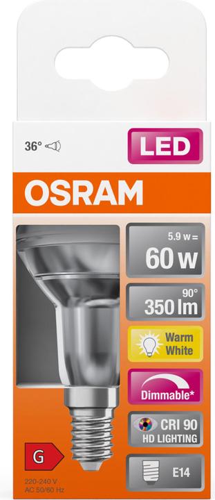 Produktbild Osram Led Superstar R50 (E14, 5.90 W, 345 lm, 1 x, G)