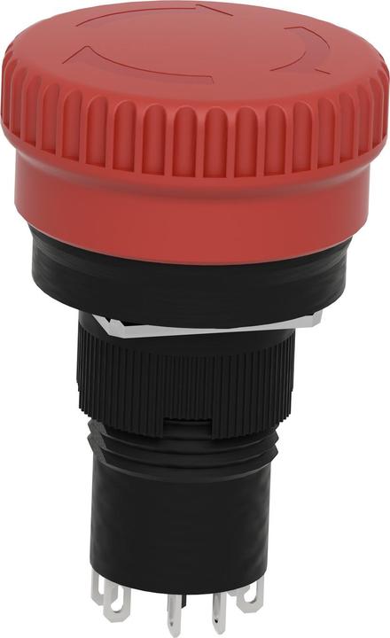 Actual product image Schneider Electric Emergency stop Ř16mm, without lighting, head XB6ETN521P