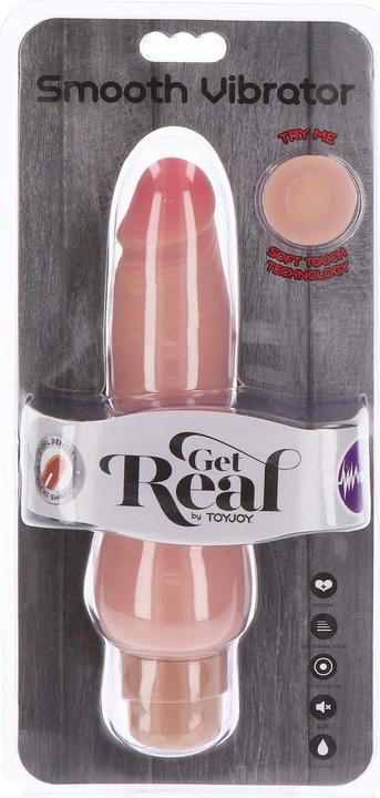 Produktbild ToyJoy Werden Sie Echt? Glatte Vibratorhaut Mit Dual Dichte