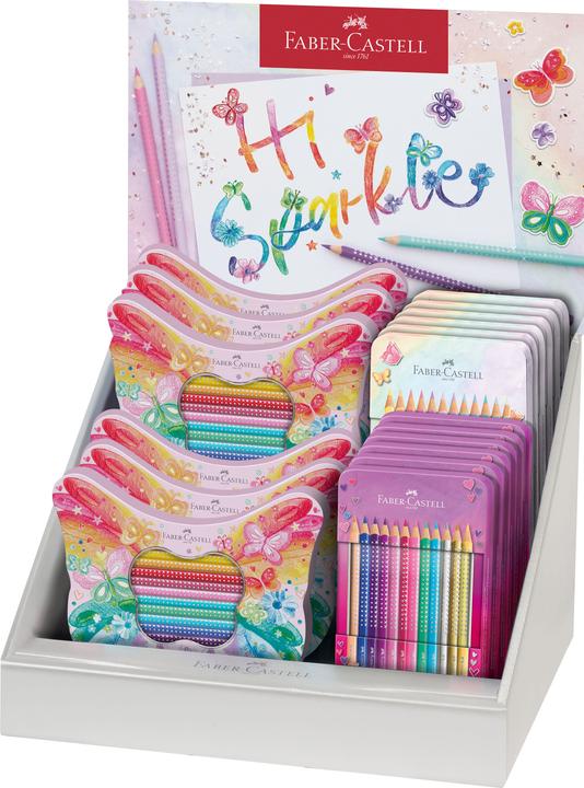 Actual product image Faber-Castell Sparkle gift display. (18 x)