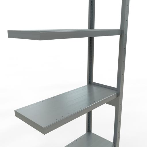 Actual product image Schulte Lagertechnik MULTIplus250 boltless add-on bay system with length bolts