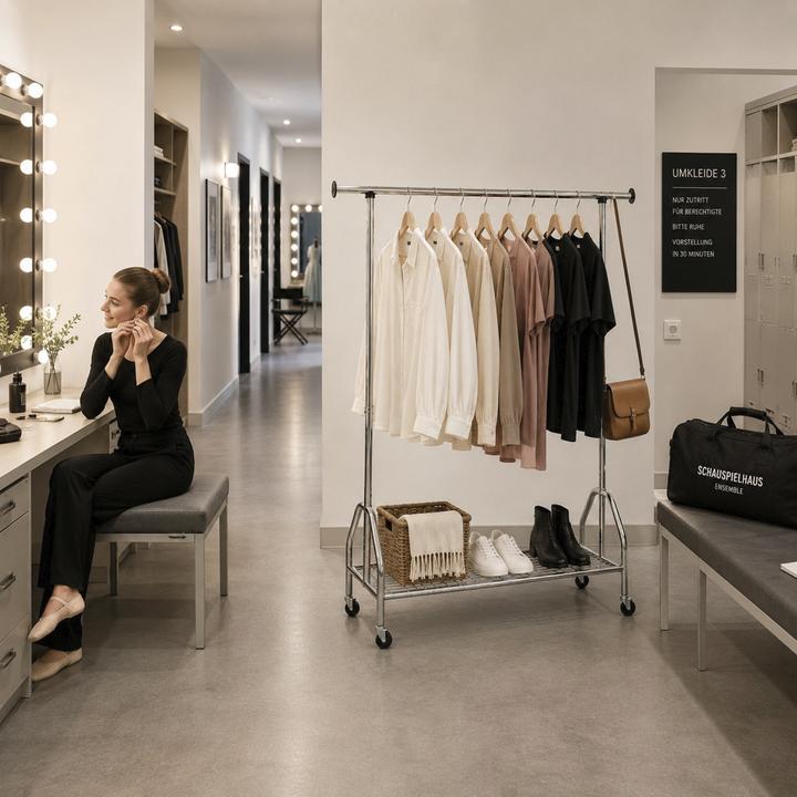 Produktbild HAKU Möbel Rollgarderobe