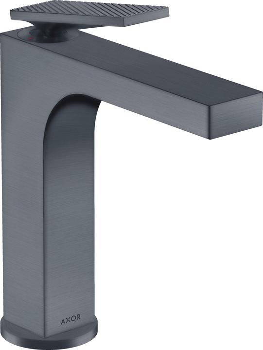 Brushed black chrome