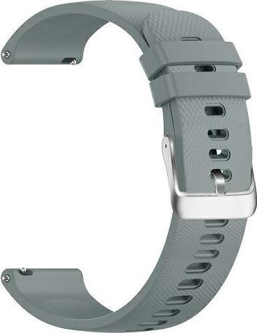 Actual product image Beline pasek Watch 20mm Grid Texture Silicone jasnoszary /light grey box (20 mm, Silicone, Plastic)