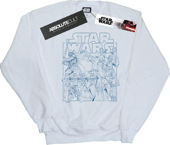 Produktbild Star Wars Outlined Sketch Sweatshirt (L)