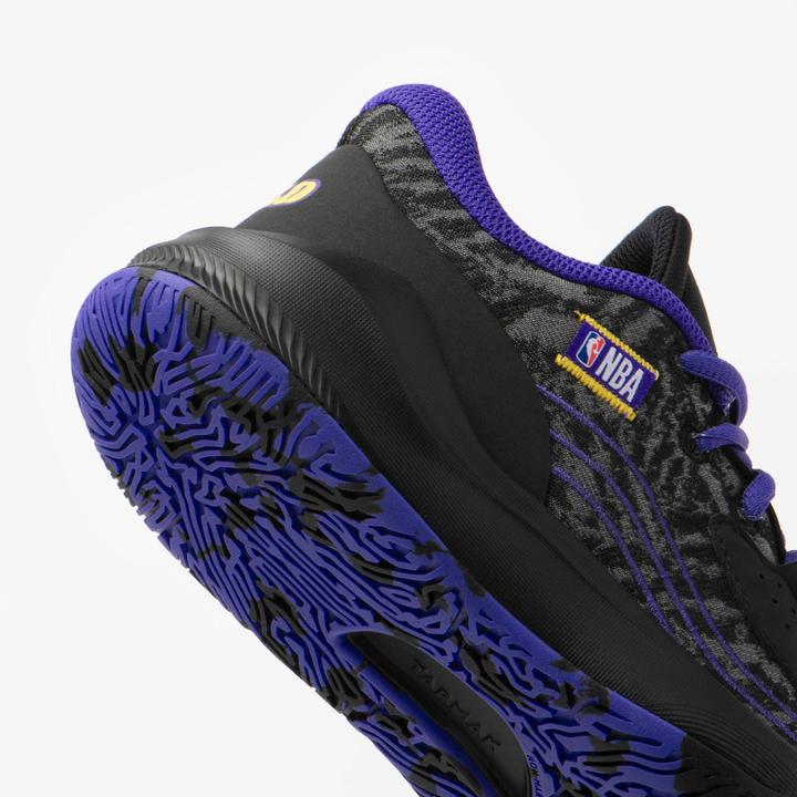 Produktbild Tarmak Kinder Basketball Schuhe niedrig NBA Lakers - Fast 900 Low-1 schwarz (34)