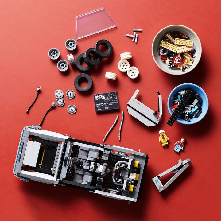Produktbild LEGO Zeitmaschine aus Zurück in die Zukunft (10300, LEGO Icons, LEGO Seltene Sets)