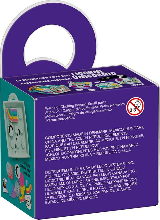 Produktbild LEGO Taschenanhänger Einhorn (41940, LEGO Dots)