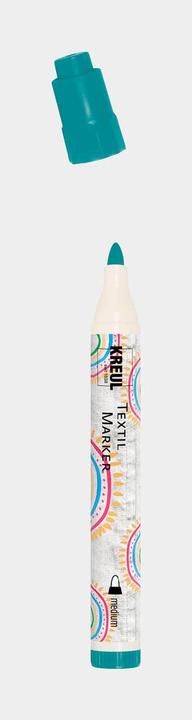 Produktbild Kreul Textilmarker JAVANA "texi m„x medium", trkis (Türkis, 4 mm, 1 x)