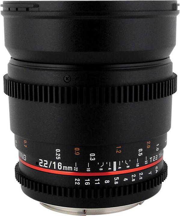 Produktbild Samyang 16mm T2.2 VDSLR II Sony E (Sony E, APS-C / DX)